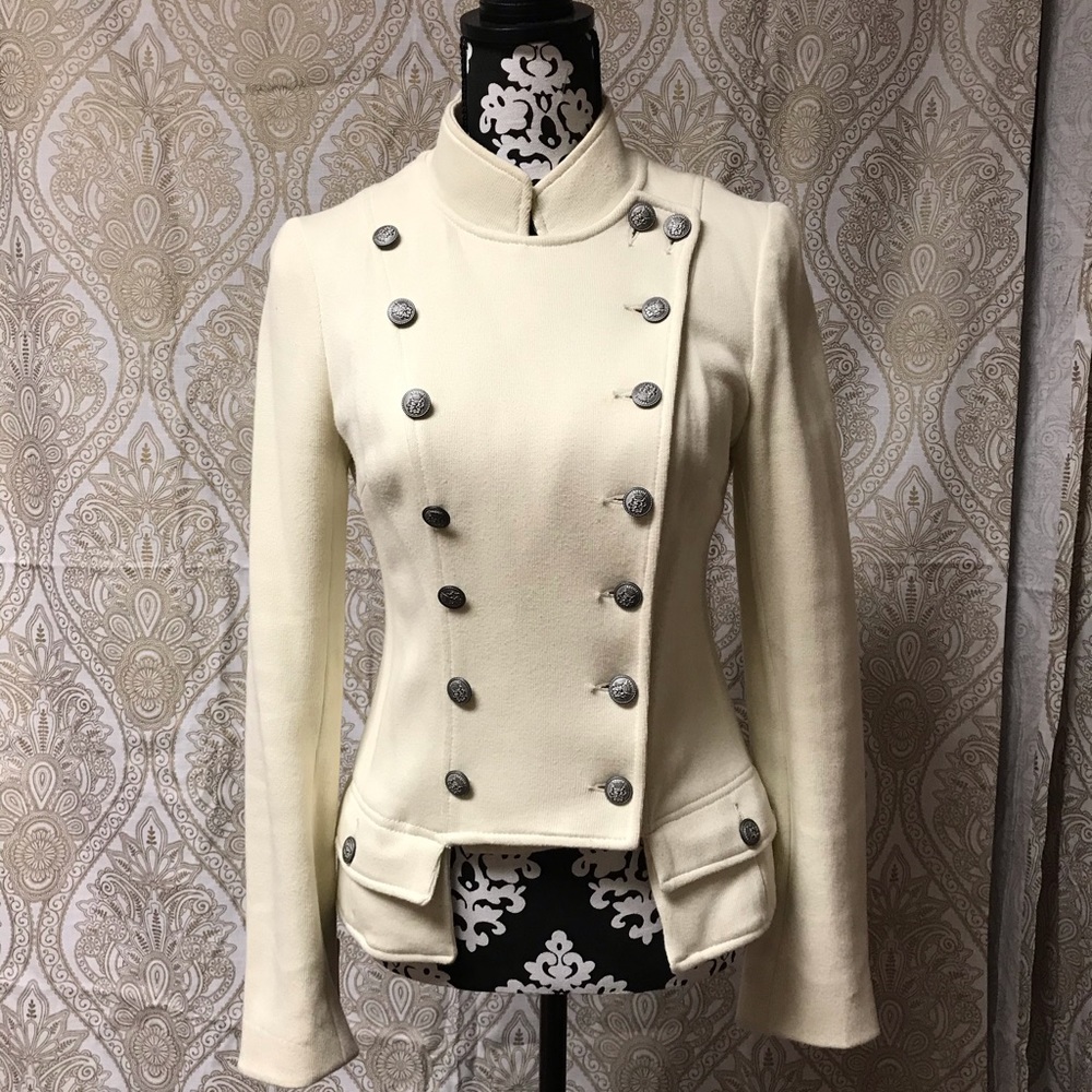 We the Free Ivory Knit Jacket, sz 6.